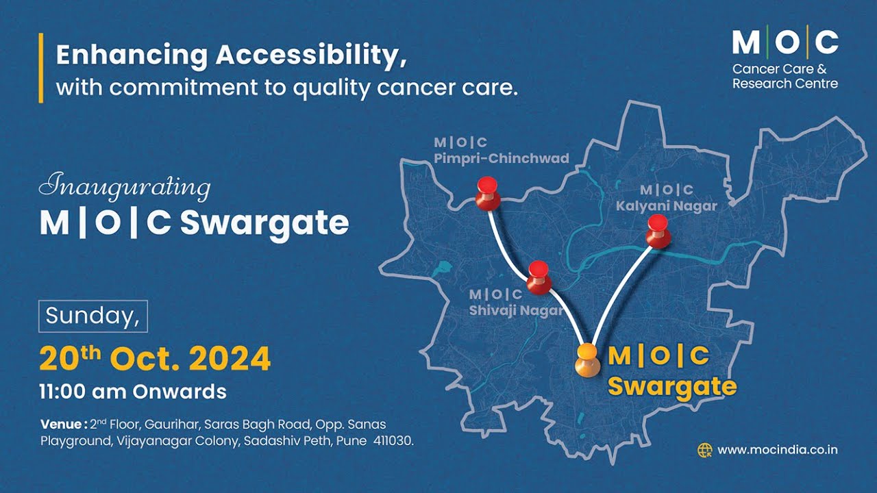 M | O | C Swargate, a new Community Cancer Centre by M | O | C, in Pune.